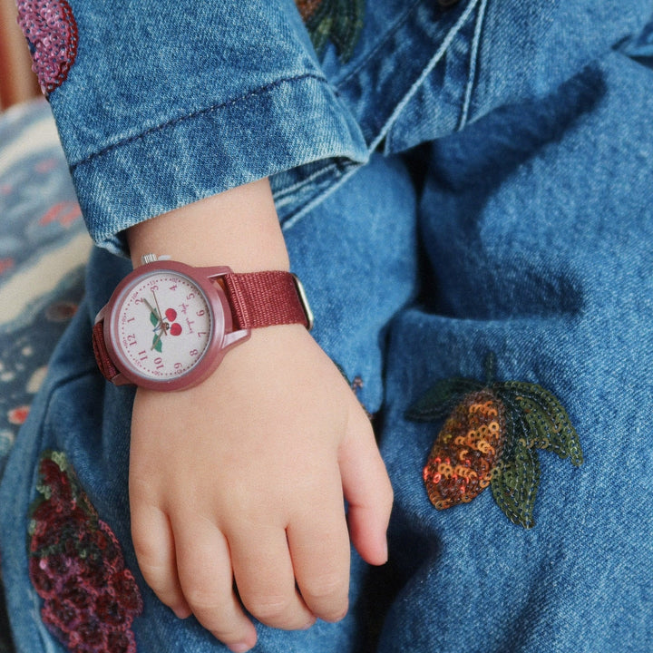 Konges Slojd - Kids Wrist Watch - Cherry