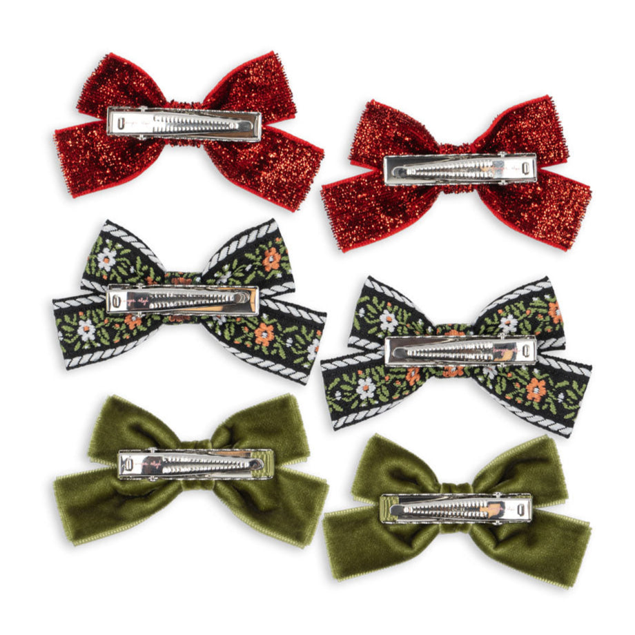 Konges Slojd - Micki Bow Hair Clips (6 Pack)