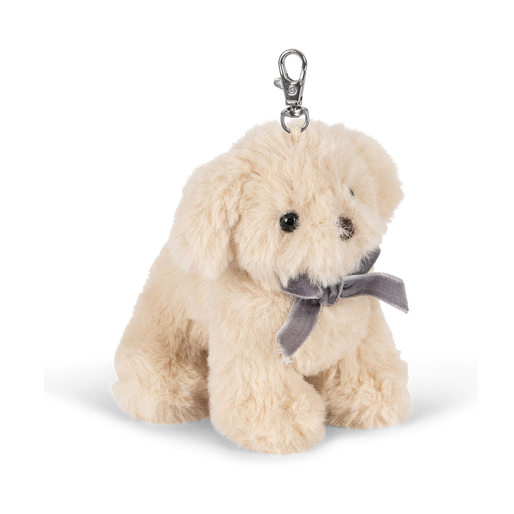 Konges Slojd – Animal Bag Charm – Beige Puppy - Mabel & Fox