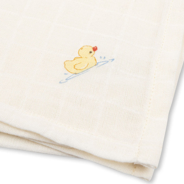 Konges Slojd - Fanga Fontana - Nuvoli - Muslin Cloth - Antique White (10 Pack)