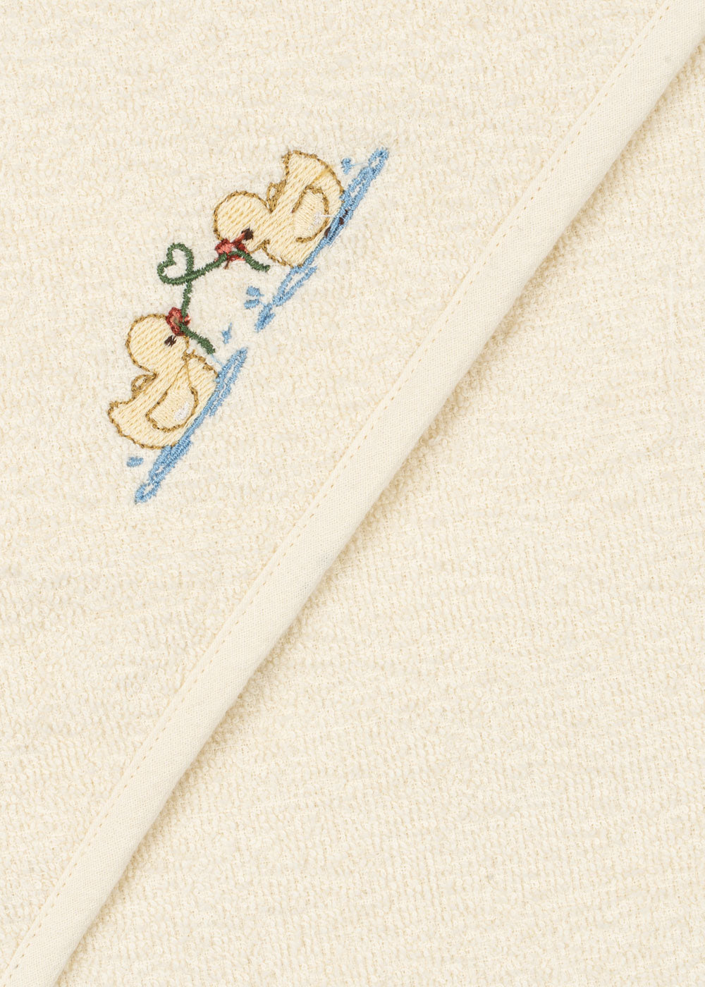 Konges Slojd- Fanga Fontana - Figo Baby Towel - Antique White