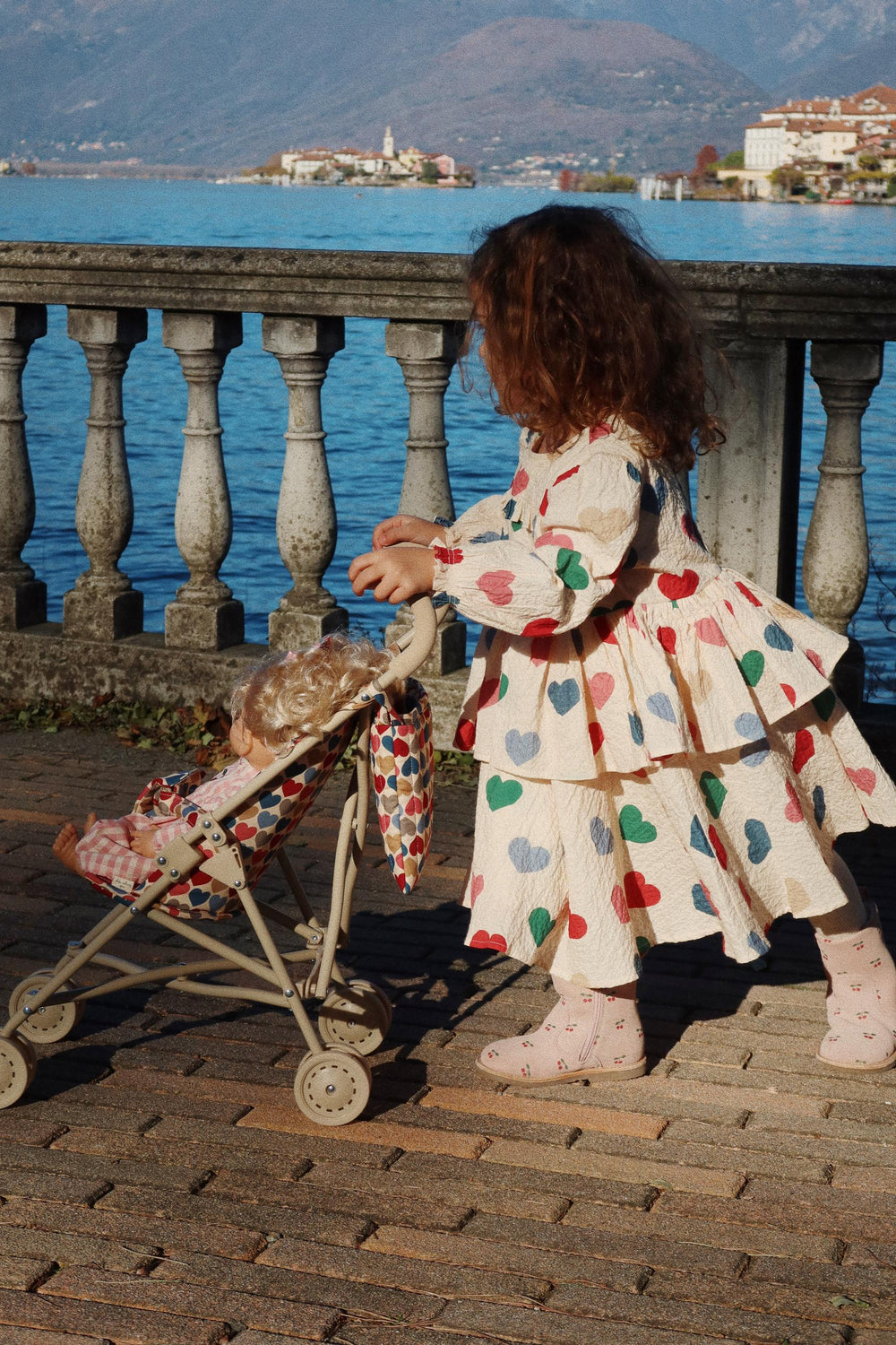 Konges Slojd - Doll Stroller - Coeur Bisous - Mabel & Fox