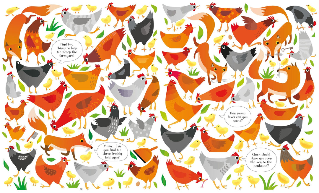 Usborne - Book and Jigsaw On The Farm - Mabel & Fox