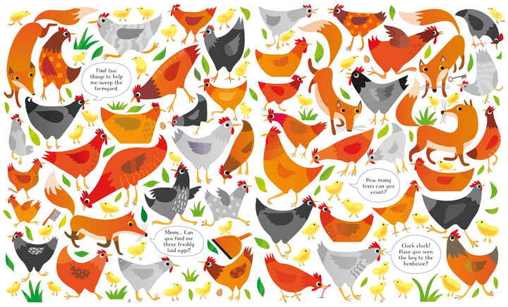 Usborne - Book and Jigsaw On The Farm - Mabel & Fox