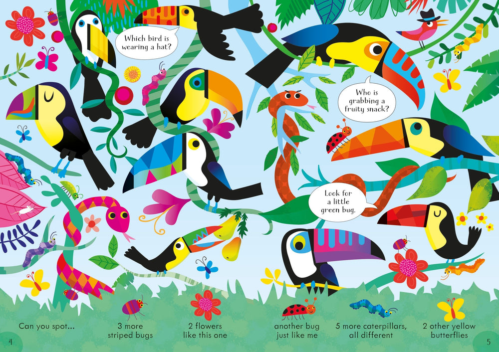 Usborne - Can you Spot? - In the Jungle - Mabel & Fox