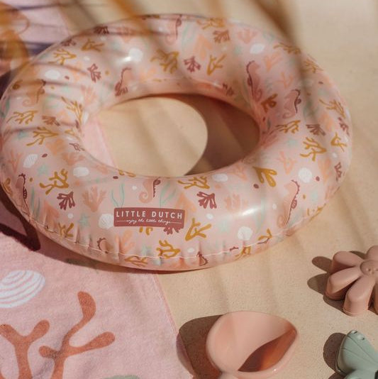 Little Dutch - Swim Ring - Ocean Dreams Pink - Mabel & Fox