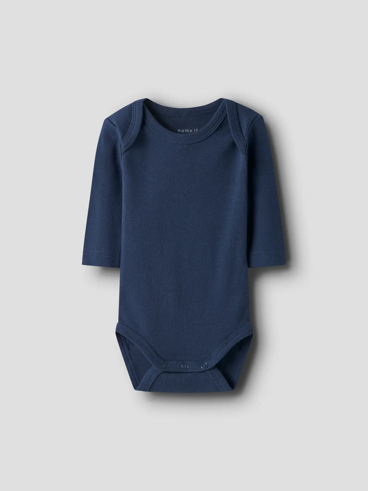 Name It - Long Sleeve Bodysuit Set - Airplanes (3 Pcs)