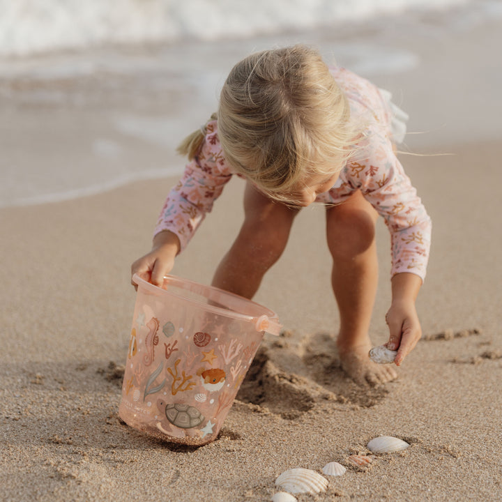 Little Dutch - Seashell Bucket - Ocean Dreams Pink