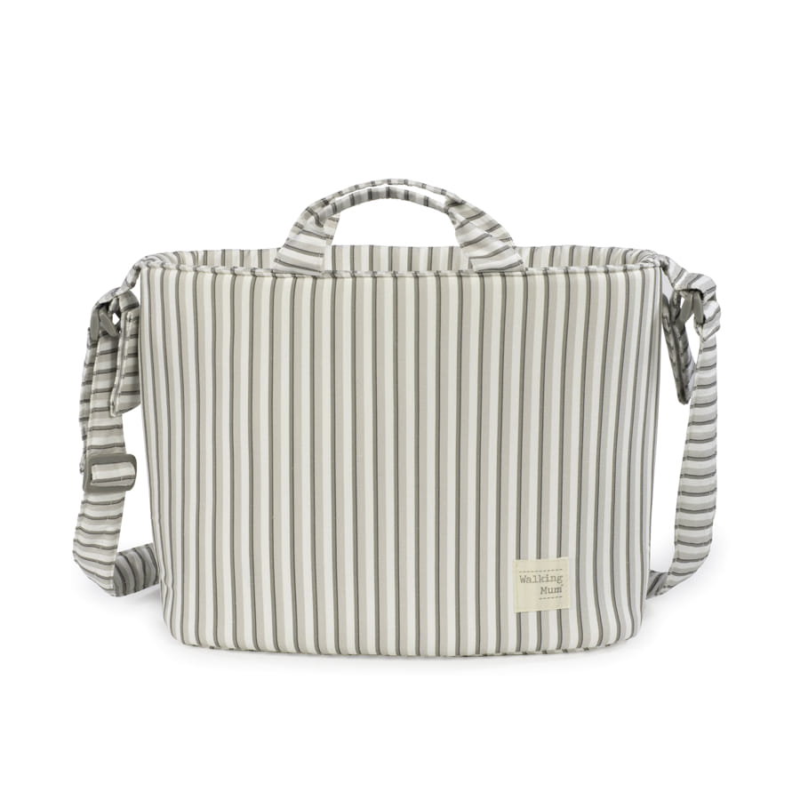 Walking Mum - Changing Bag - Botton Stripes - Mabel & Fox