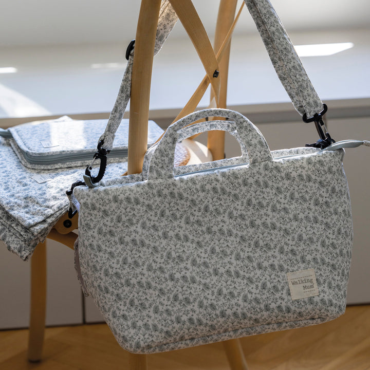 Walking Mum - Changing Bag - Gala Mint - Mabel & Fox