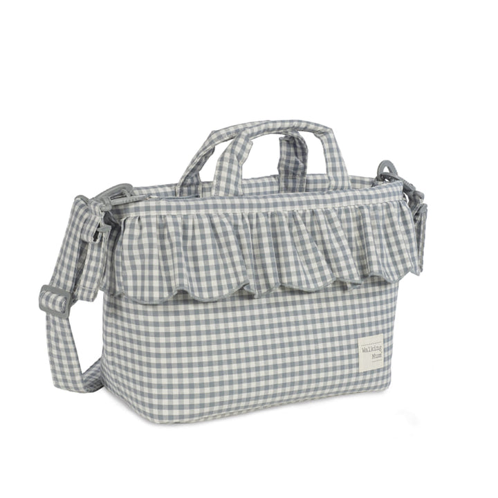 Walking Mum - Changing Bag - Praliné Vichy Matcha - Mabel & Fox