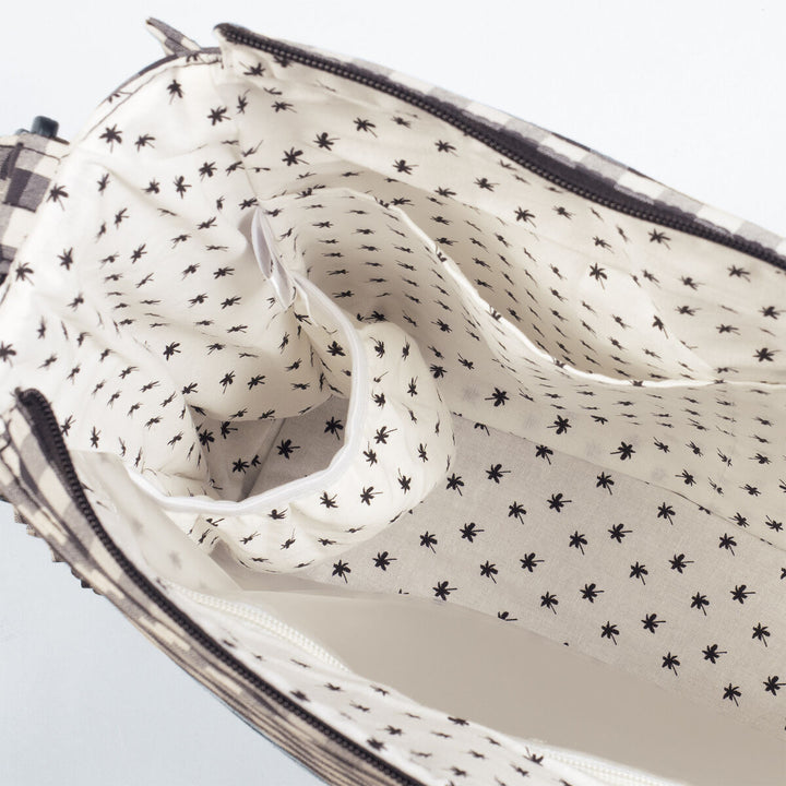 Walking Mum - Changing Bag - Remy Black - Mabel & Fox