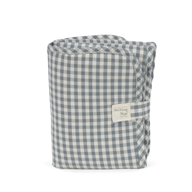 Walking Mum - Changing Mat - Praliné Vichy Matcha - Mabel & Fox