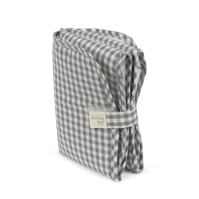 Walking Mum - Changing Mat - Praliné Vichy Matcha - Mabel & Fox