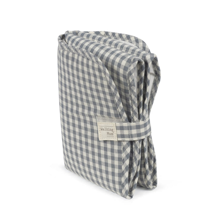 Walking Mum - Changing Mat - Praliné Vichy Matcha - Mabel & Fox