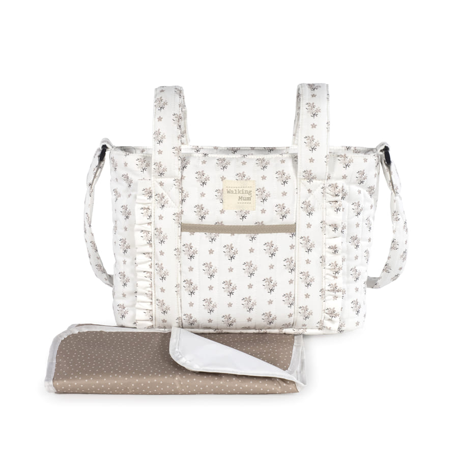 Walking Mum - Crossbody Bag - Botton Flowers - Mabel & Fox