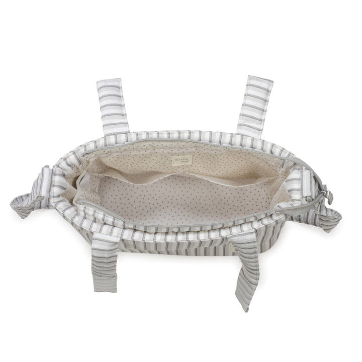 Walking Mum - Crossbody Bag - Botton Stripes - Mabel & Fox