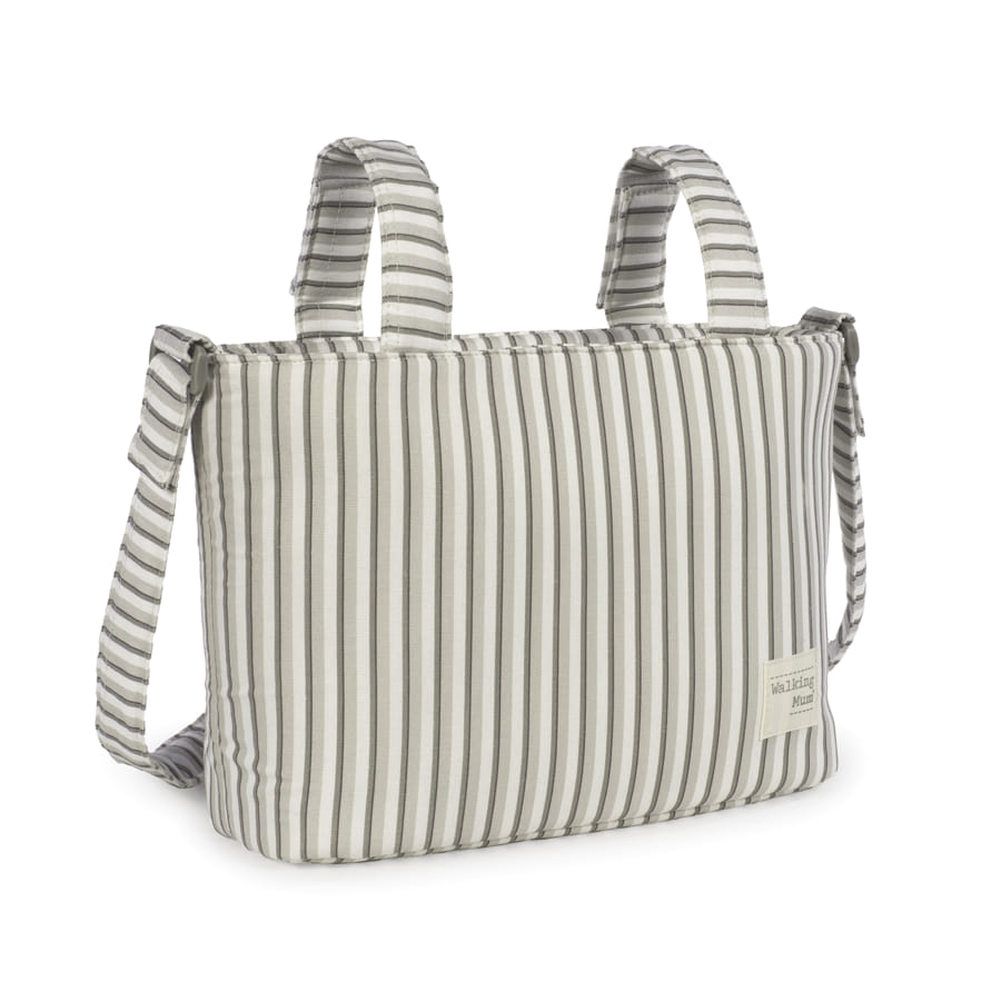 Walking Mum - Crossbody Bag - Botton Stripes - Mabel & Fox