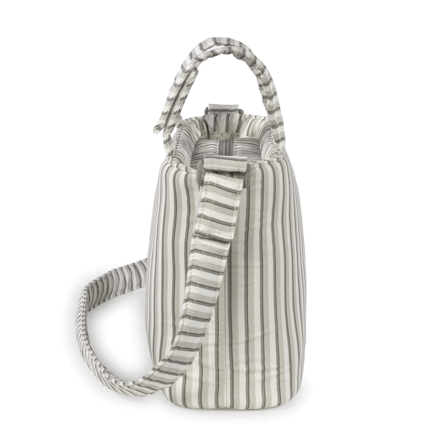Walking Mum - Crossbody Bag - Botton Stripes - Mabel & Fox