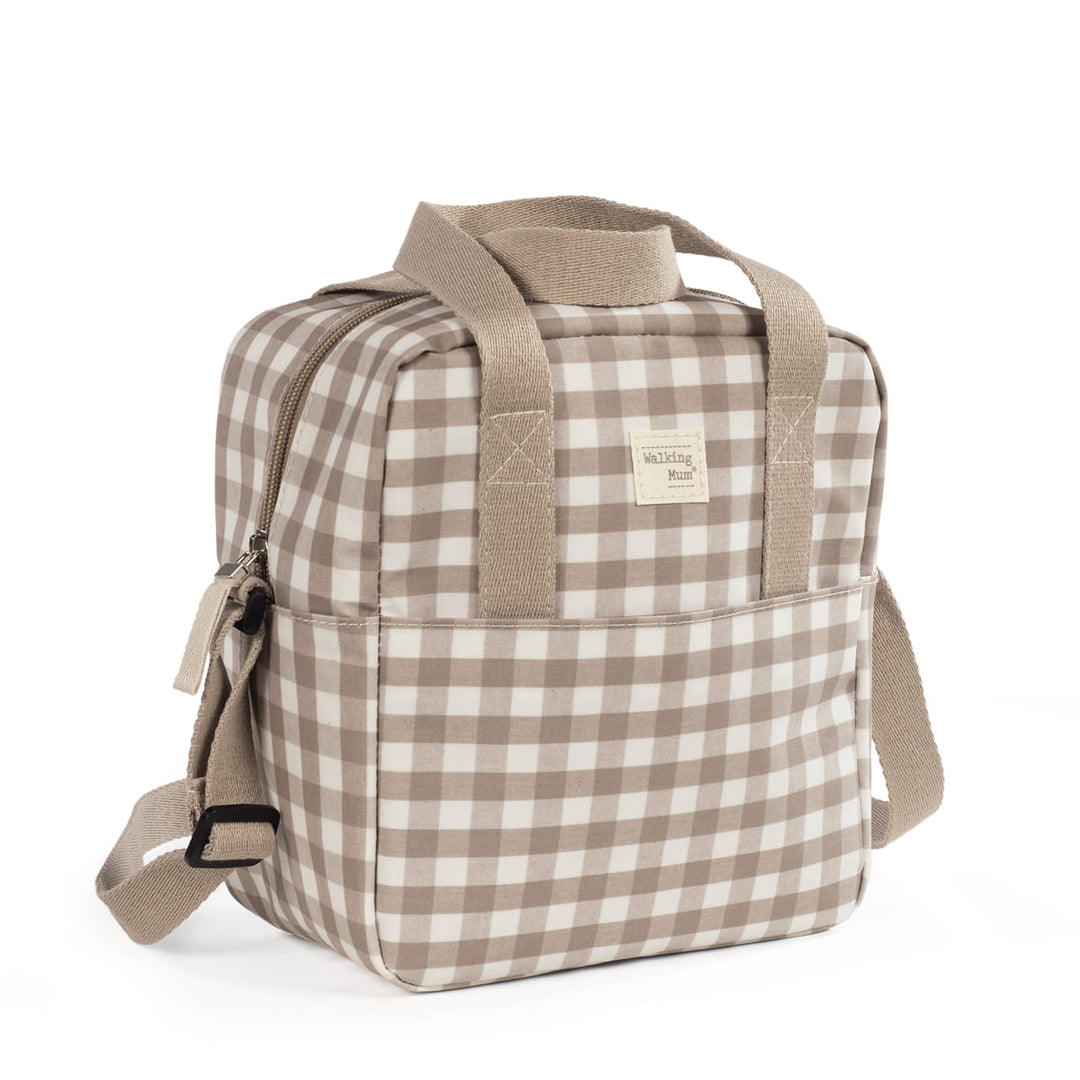 Walking Mum - Insulated Bottle Bag - Caetana Sand - Mabel & Fox