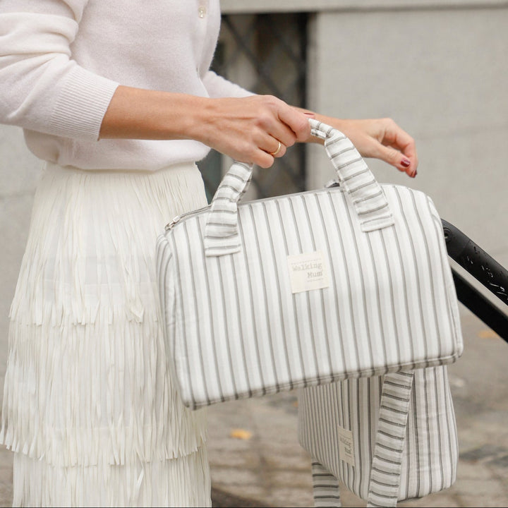 Walking Mum - Mini Bag - Botton Stripes - Mabel & Fox