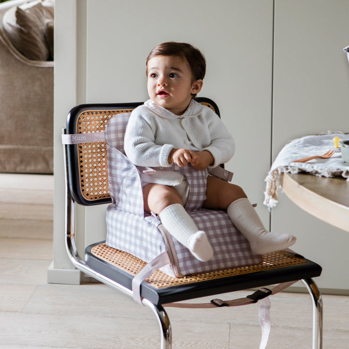Walking Mum - Portable Highchair - Caetana Sand - Mabel & Fox