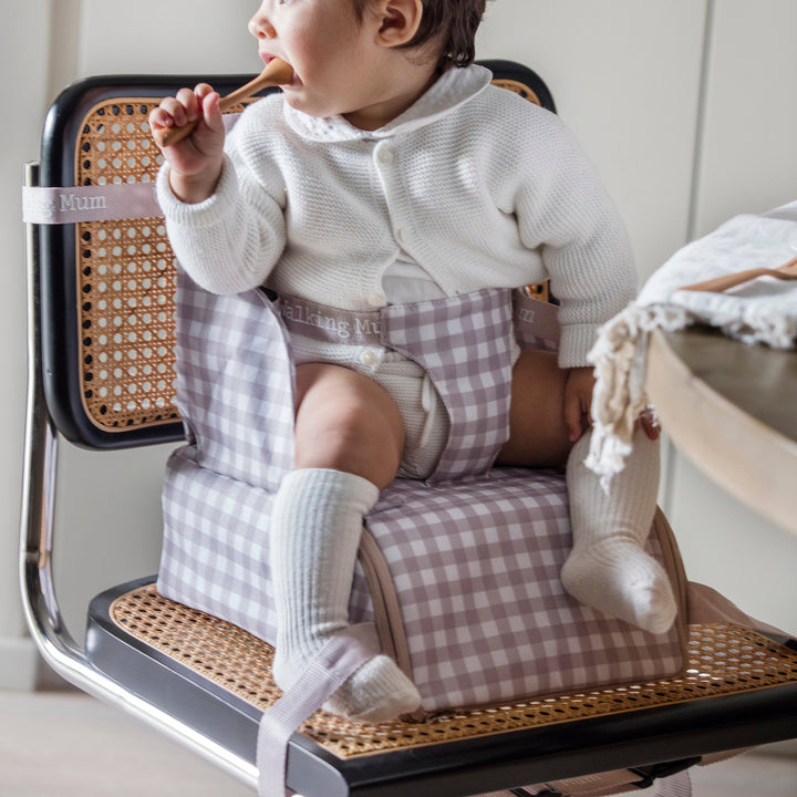 Walking Mum - Portable Highchair - Caetana Sand - Mabel & Fox