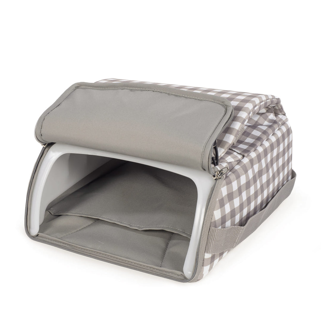 Walking Mum - Portable Highchair - Caetana Stone - Mabel & Fox