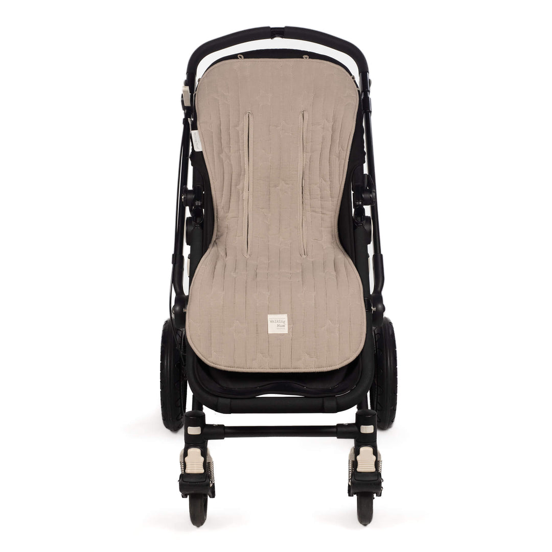 Walking Mum - Seat Liner - Caetana Sand - Mabel & Fox