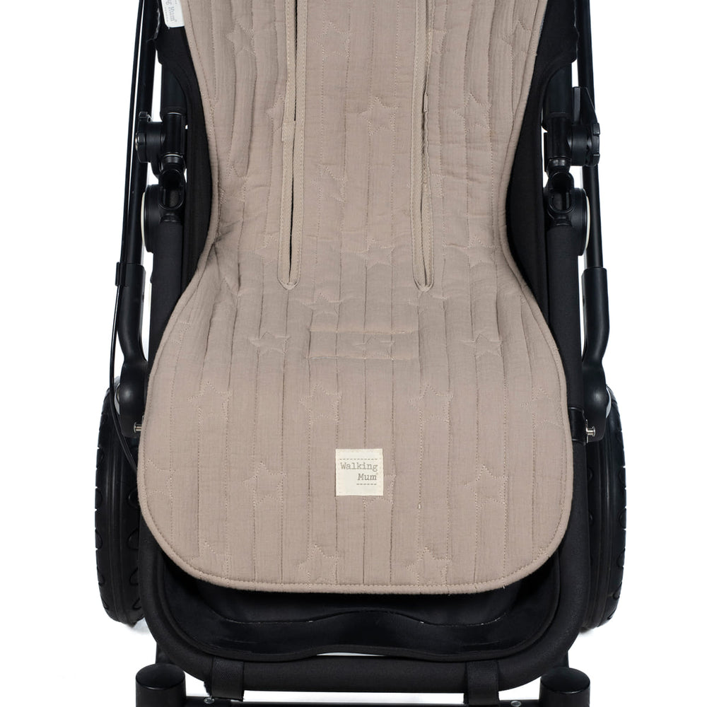 Walking Mum - Seat Liner - Caetana Sand - Mabel & Fox