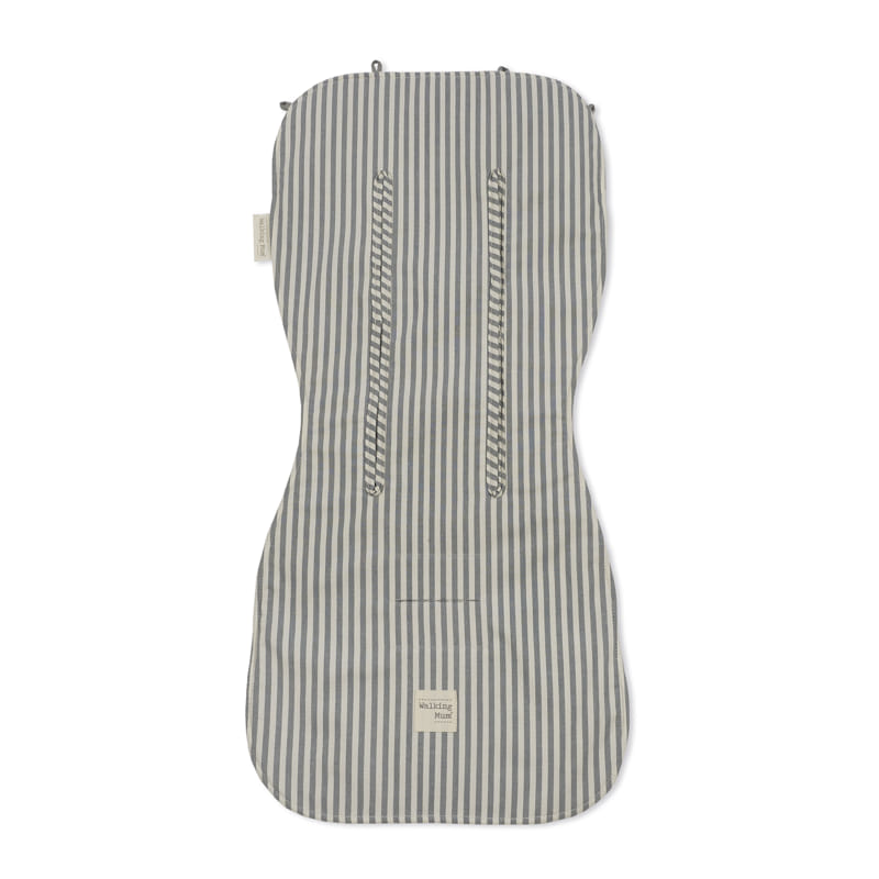 Walking Mum - Seat Liner - Praliné Stripes Matcha - Mabel & Fox