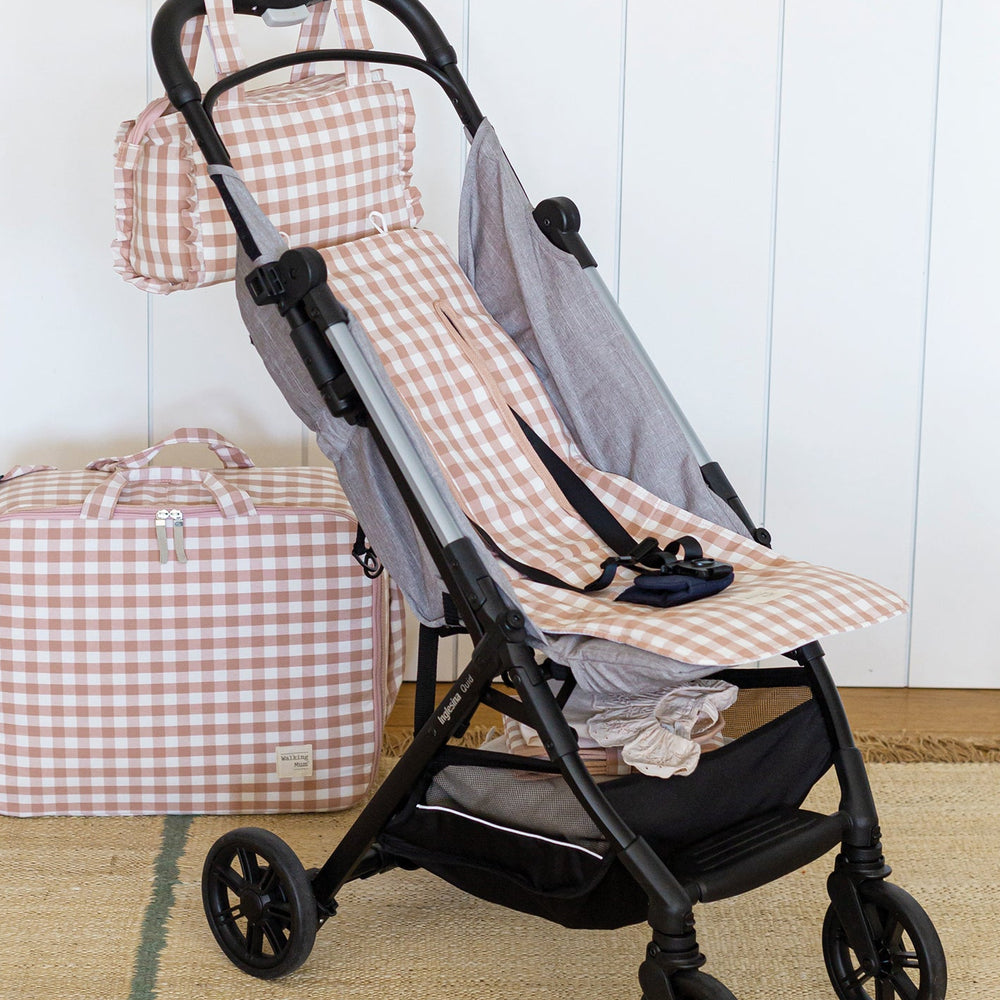 Walking Mum - Seat Liner - Remy Pink - Mabel & Fox