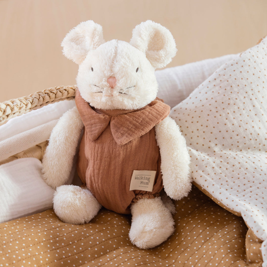 Walking Mum - Soft Toy - Mouse Poppy - Mabel & Fox