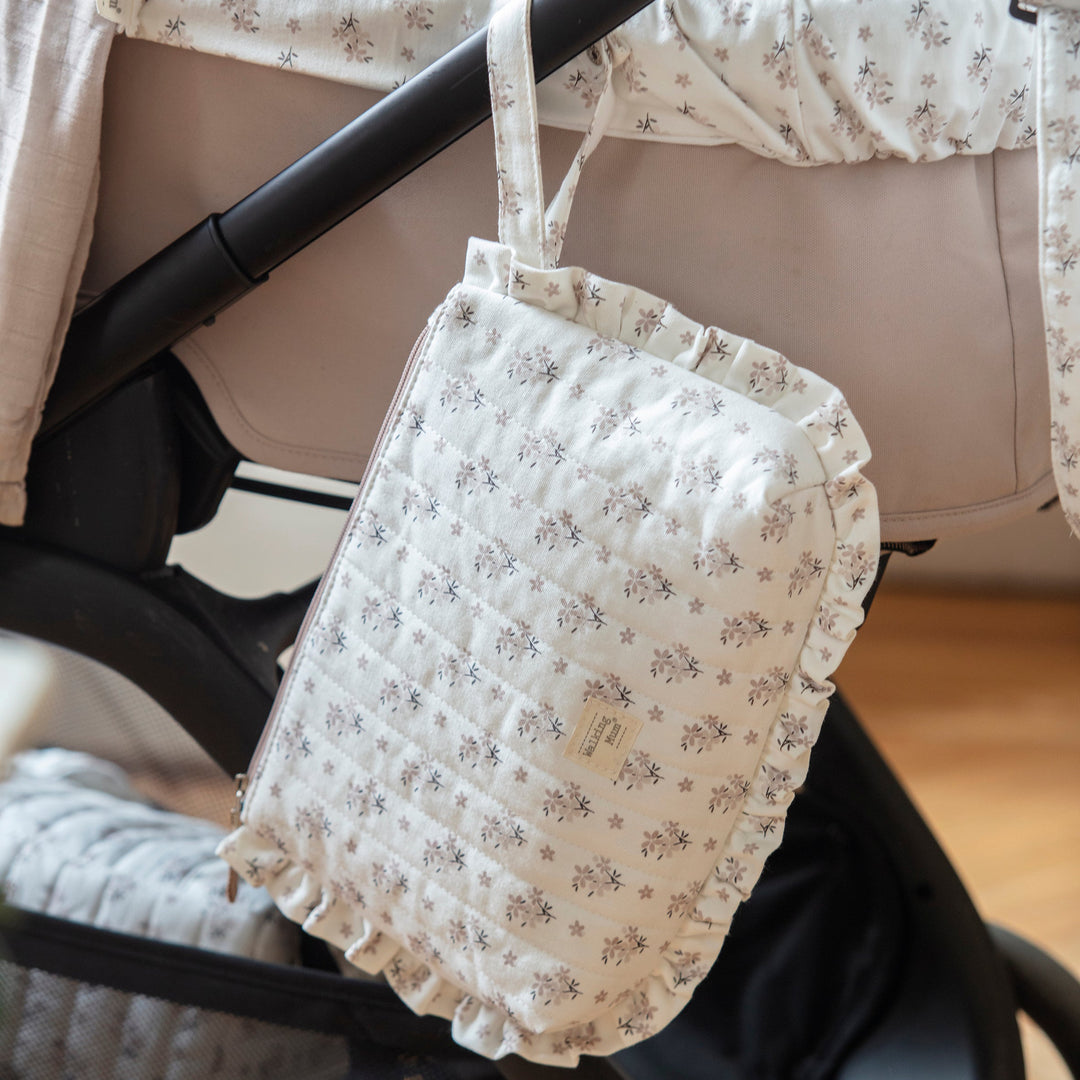 Walking Mum - Toiletry Bag - Botton Flowers - Mabel & Fox