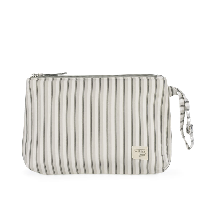 Walking Mum - Toiletry Bag - Botton Stripes - Mabel & Fox