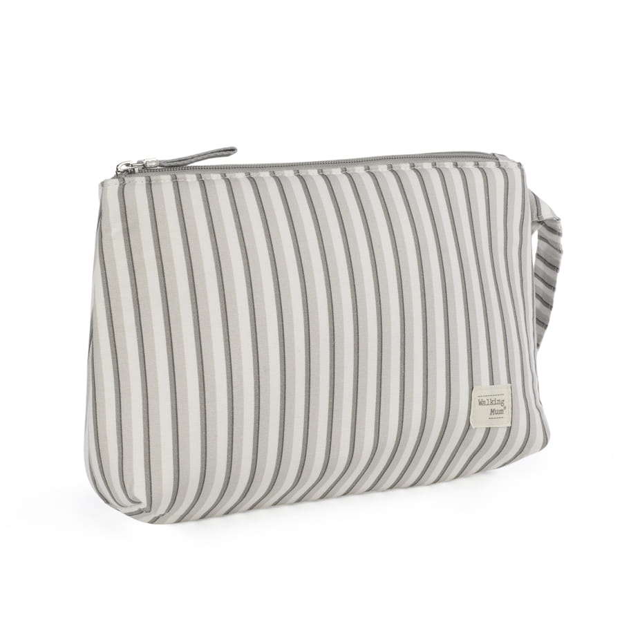 Walking Mum - Toiletry Bag - Botton Stripes - Mabel & Fox