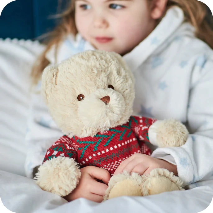 Warmies - Christmas Jumper Bear - Mabel & Fox
