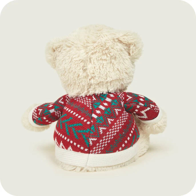 Warmies - Christmas Jumper Bear - Mabel & Fox