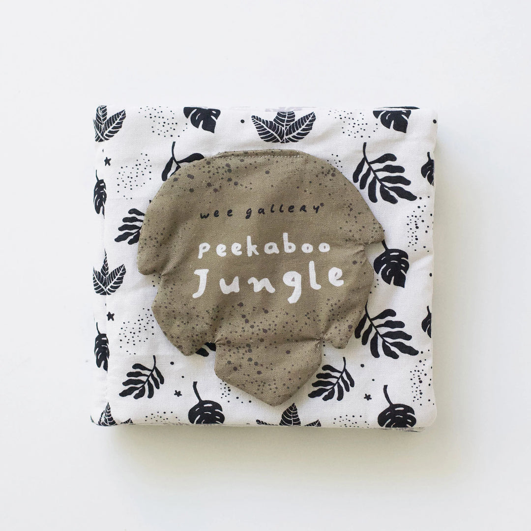 Wee Gallery - Soft Cloth Book - Peekaboo Jungle