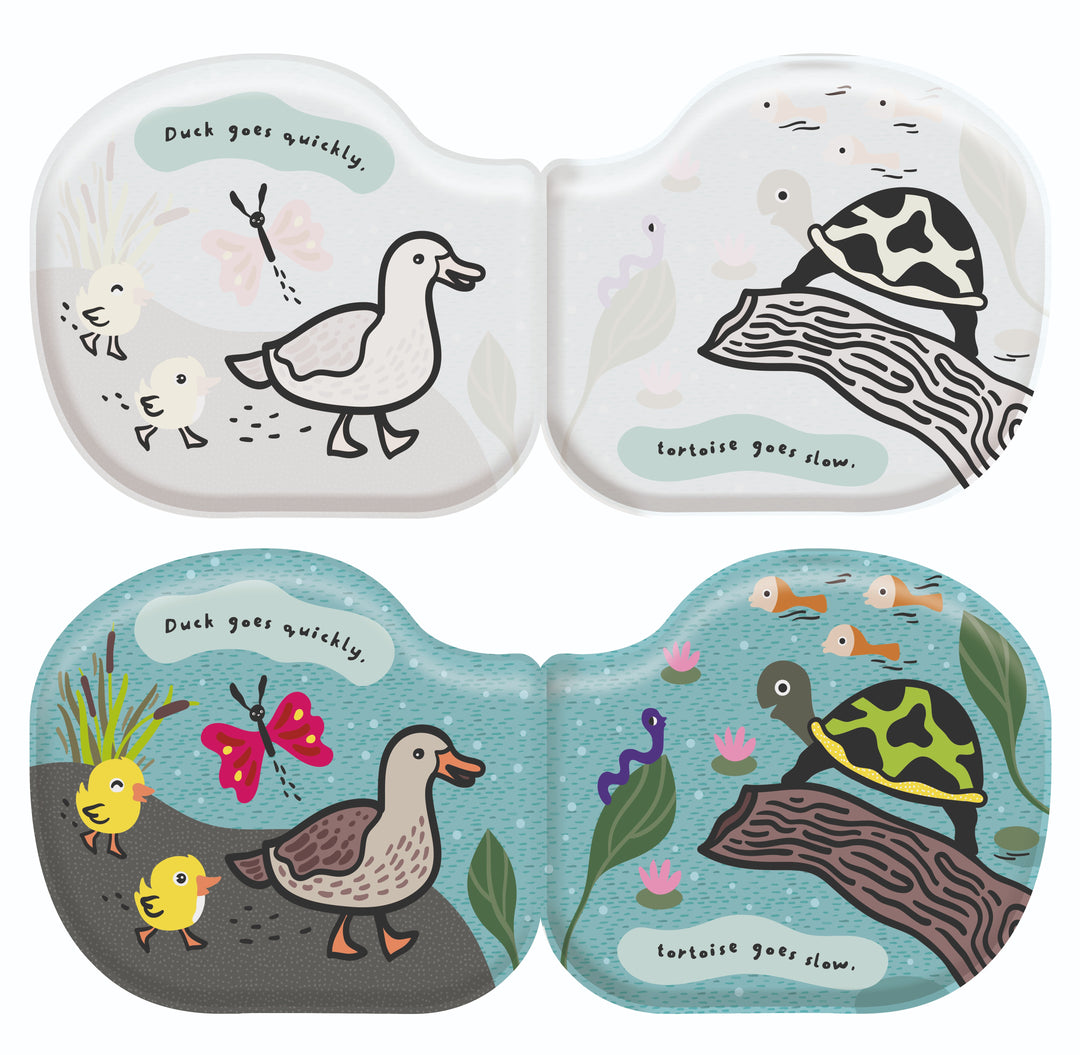 Wee Gallery - Bath Book - Duck & Friends - Mabel & Fox