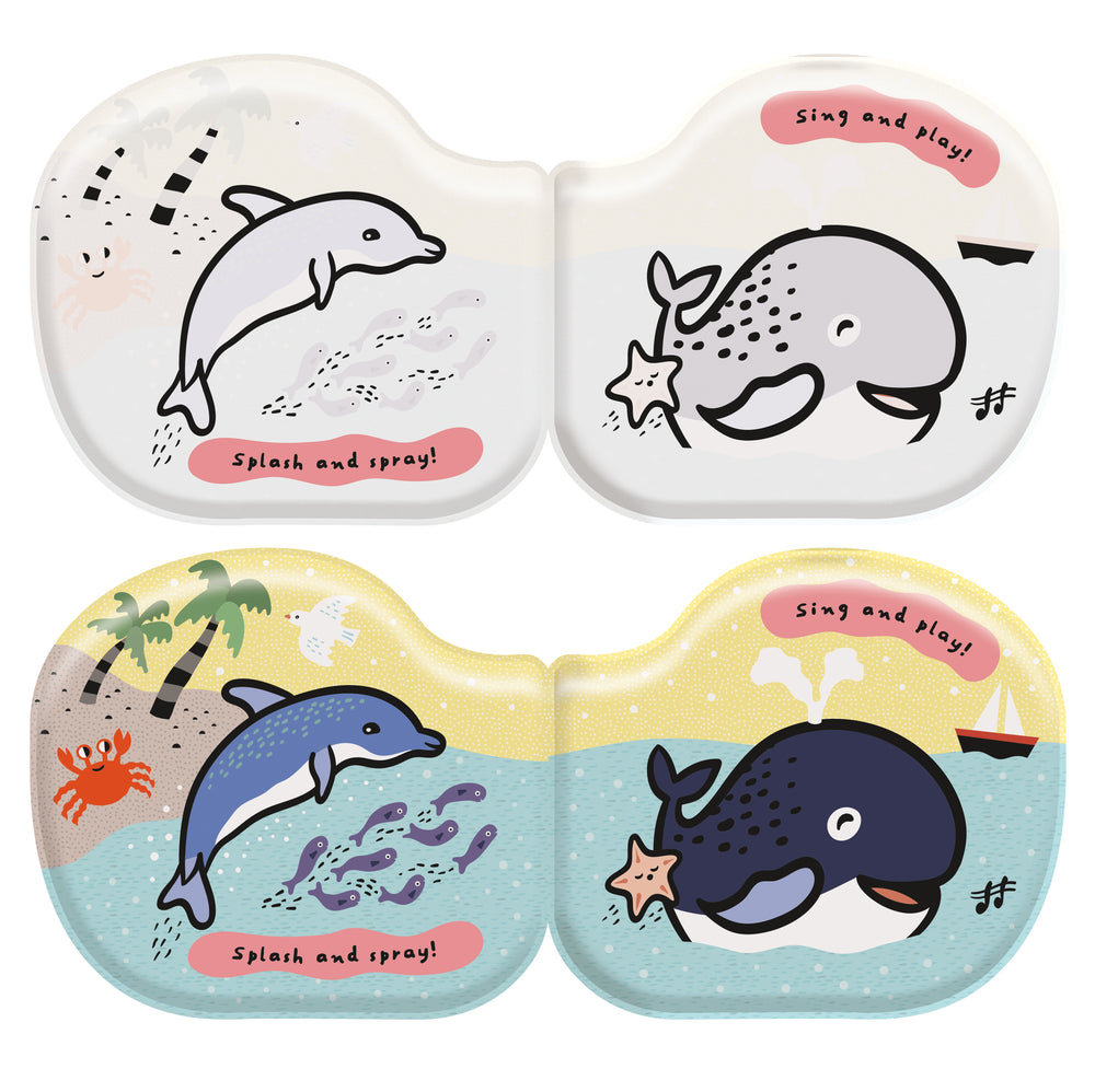 Wee Gallery - Bath Book - Whale & Friends - Mabel & Fox
