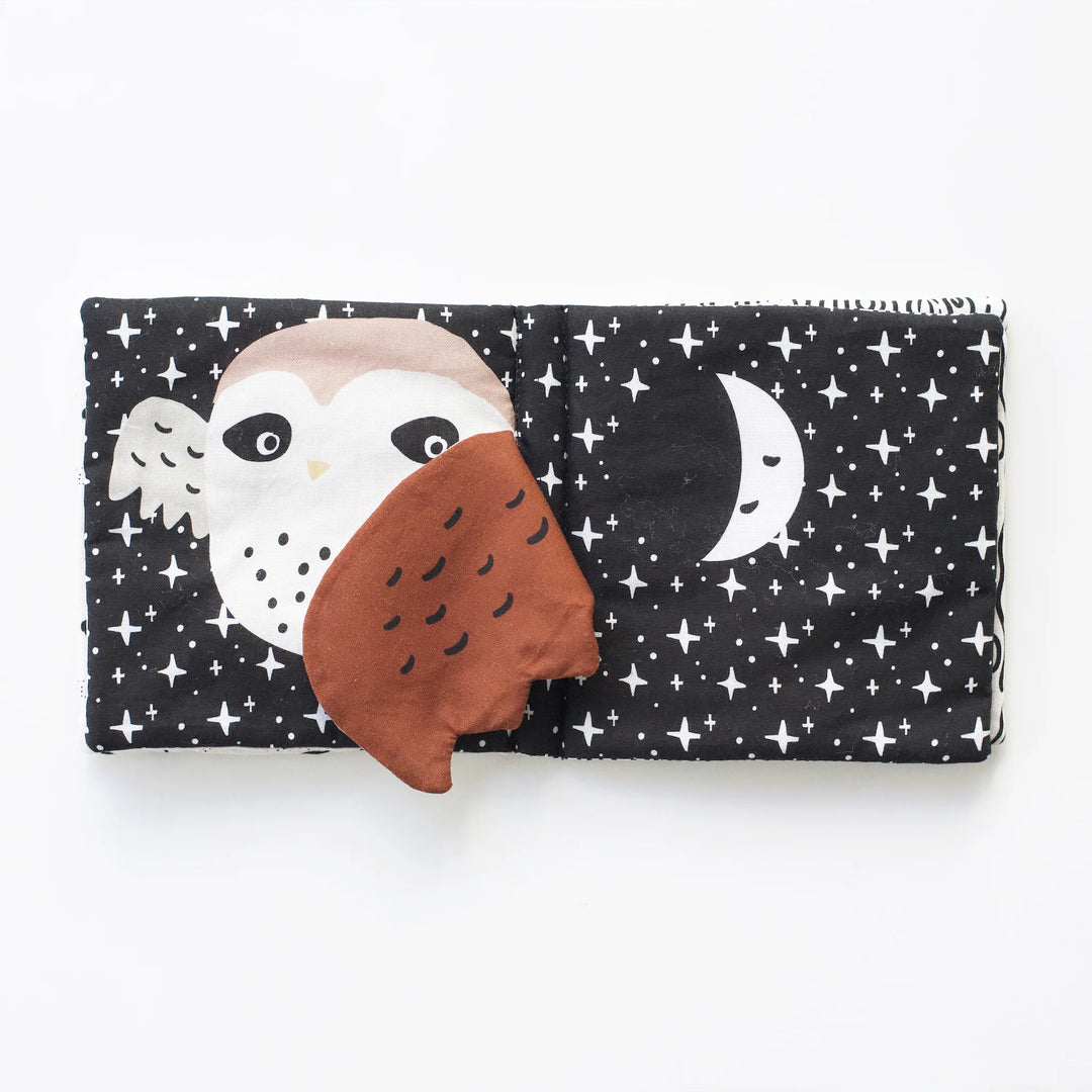 Wee Gallery - Soft Cloth Book - Peekaboo Forest - Mabel & Fox