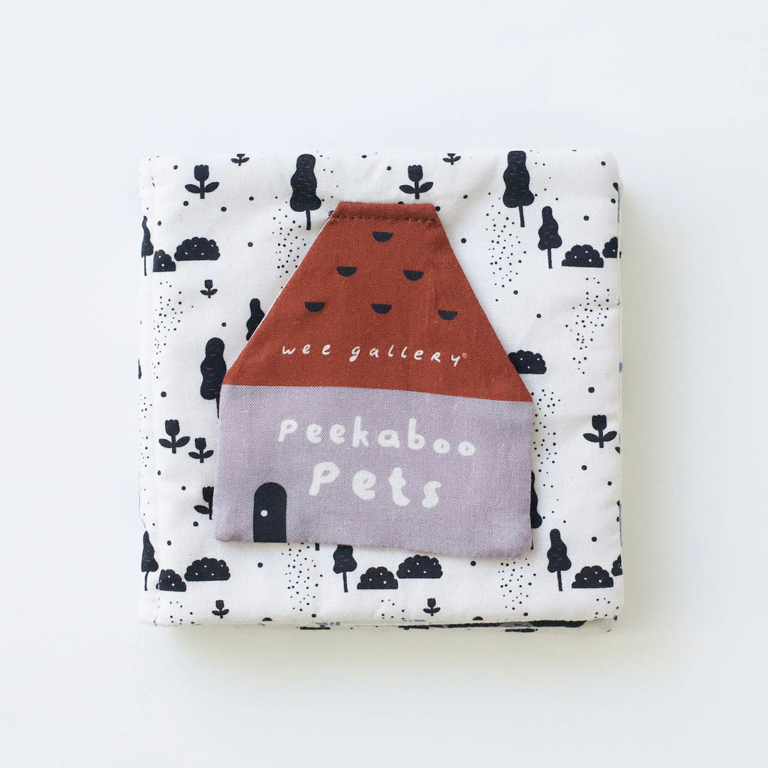 Wee Gallery - Soft Cloth Book - Pets - Mabel & Fox