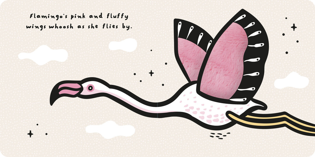 Wee Gallery - Touch and Feel Book - Wings - Mabel & Fox