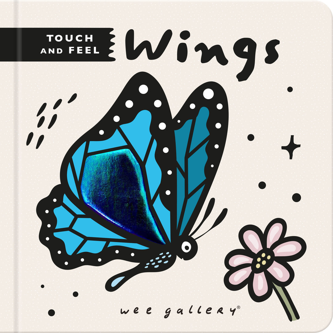 Wee Gallery - Touch and Feel Book - Wings - Mabel & Fox