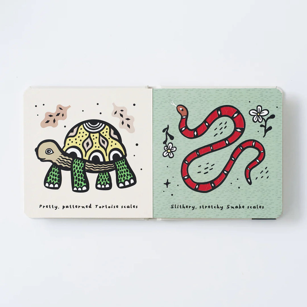 Wee Gallery - Touch & Feel Book - Scales - Mabel & Fox