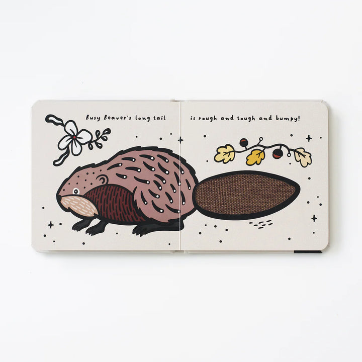 Wee Gallery - Touch & Feel Book - Tails - Mabel & Fox