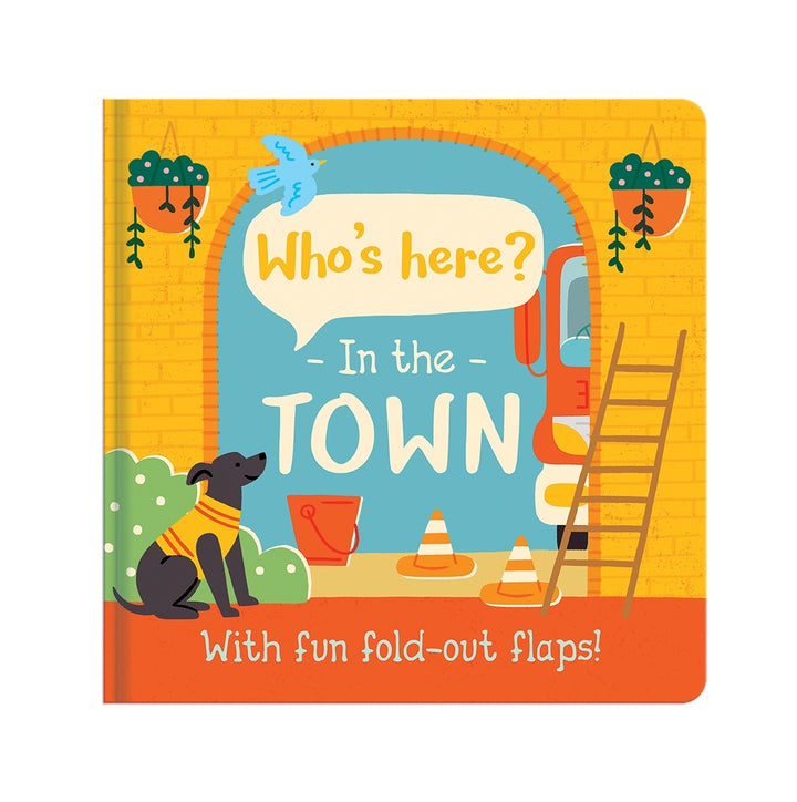 Who’s Here in the Town – Fold Out Book - Mabel & Fox