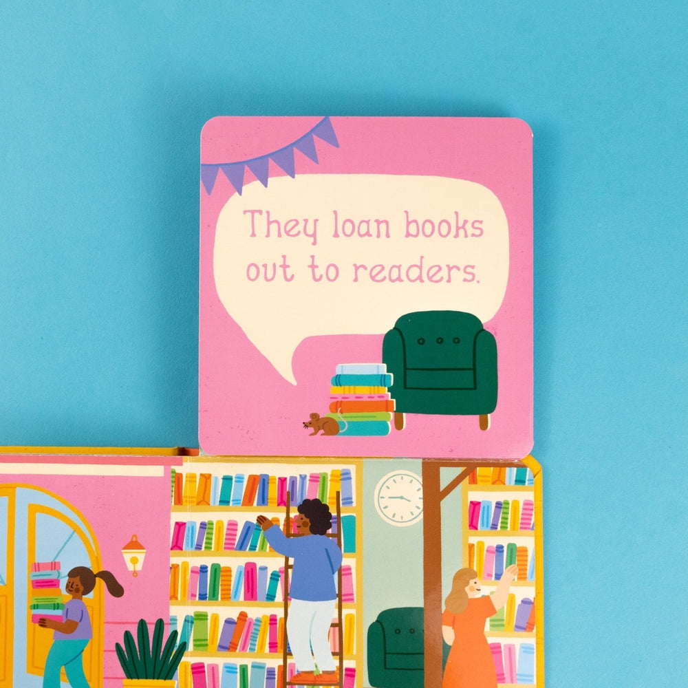 Who’s Here in the Town – Fold Out Book - Mabel & Fox