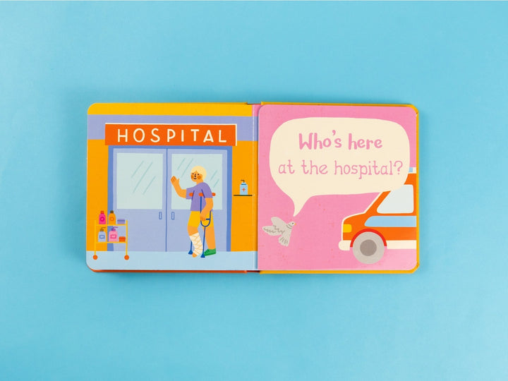 Who’s Here in the Town – Fold Out Book - Mabel & Fox
